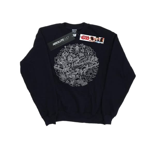 Star Wars Girls Christmas Death Star Sweatshirt