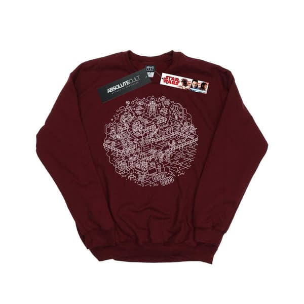 Star Wars Girls Christmas Death Star Sweatshirt