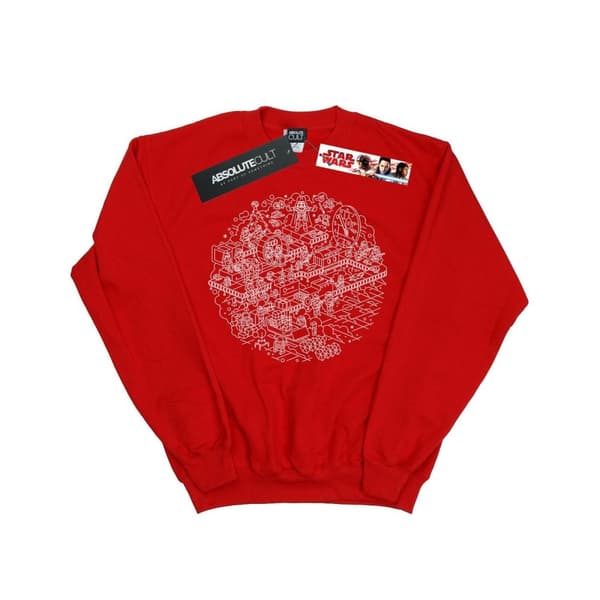 Star Wars Girls Christmas Death Star Sweatshirt
