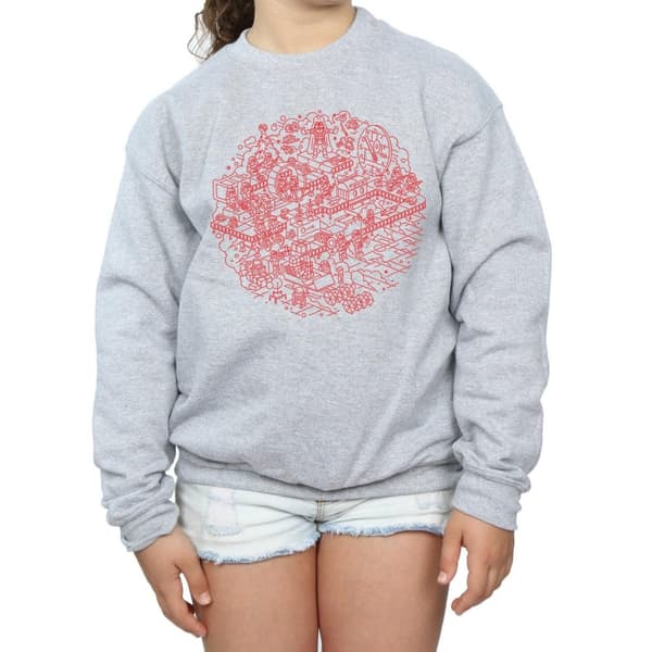 Star Wars Girls Christmas Death Star Sweatshirt