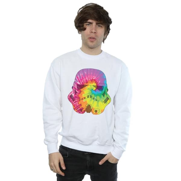 Star Wars Mens Stormtrooper Uranus Hjälm Sweatshirt