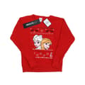 Miniatyrbild 1 av 5: Disney Dam/Tjej Frozen Christmas Anna And Elsa Sweatshirt