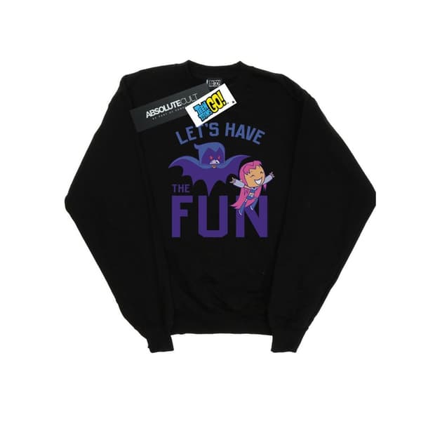 DC Comics Dam/Tjej Teen Titans Go Let´s Have The Fun Sweatshirt