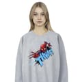 Miniatyrbild 3 av 3: Marvel Dam/Tjej Spider-Man Thump Sweatshirt