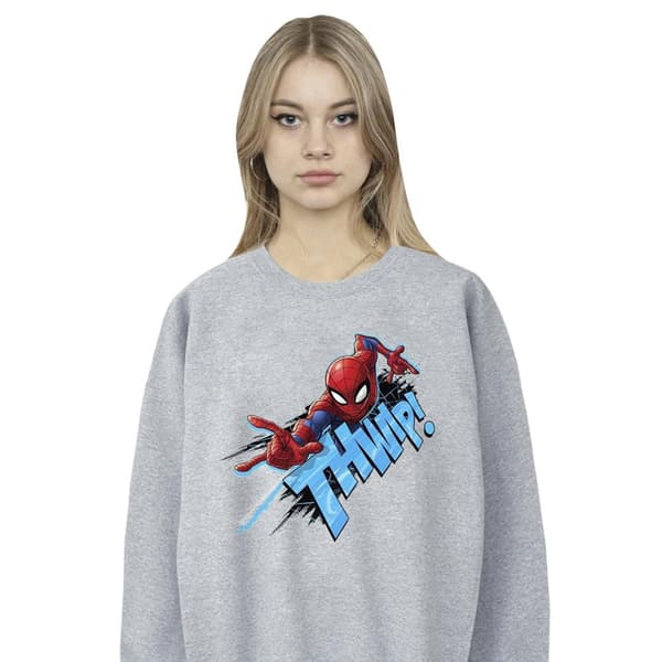 Marvel Dam/Tjej Spider-Man Thump Sweatshirt