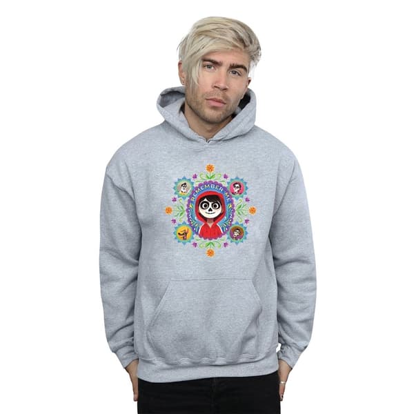 Disney Mens Coco Remember Me Hoodie