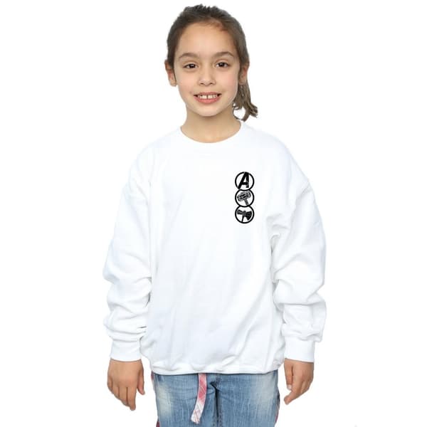 Marvel Girls Thor Love And Thunder Icons Sweatshirt