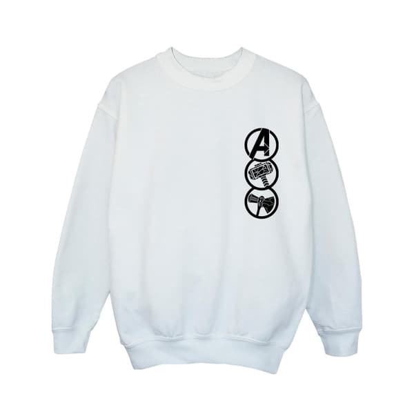 Marvel Girls Thor Love And Thunder Icons Sweatshirt