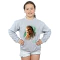 Miniatyrbillede 2 af 5: Star Wars Girls The Last Jedi Chewbacca Brushed Sweatshirt