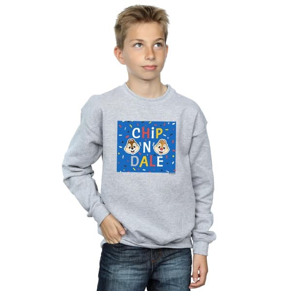Disney Pojkar Chip N Dale Blue Frame Sweatshirt