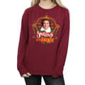 Miniatyrbilde 3 av 5: Elf Womens/Ladies Buddy Smiling Sweatshirt