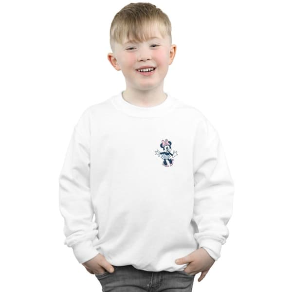Disney Boys Minnie Mouse Dancing Chest Sweatshirt