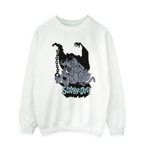 Scooby Doo Mens Scared Jump Sweatshirt