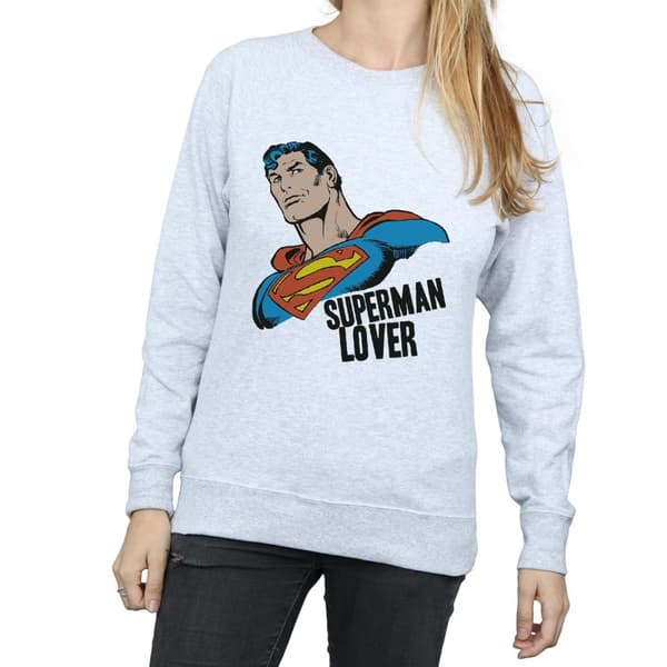 DC Comics Dam/kvinnor Superman Lover Sweatshirt