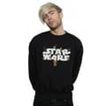 Miniatyrbillede 2 af 3: Star Wars Mens Kiddie Logo Sweatshirt