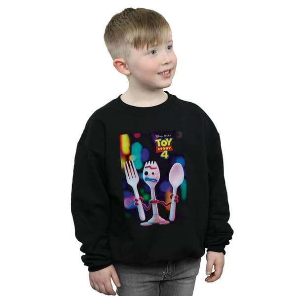 Disney Pojkar Toy Story 4 Forky Poster Sweatshirt