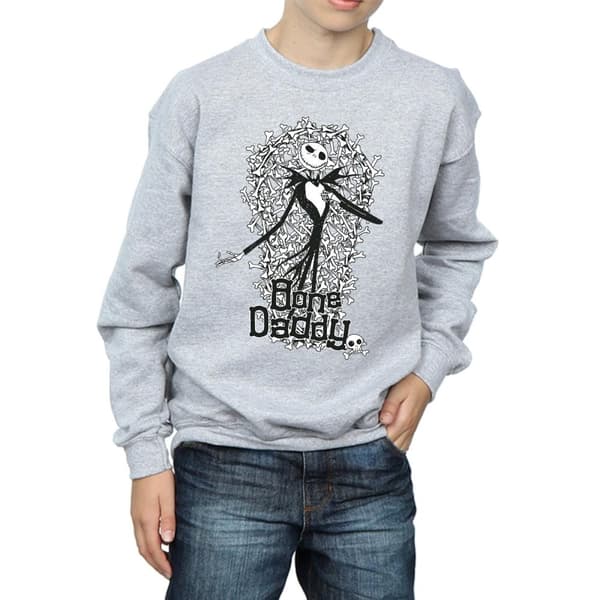 Disney Pojkar Nightmare Before Christmas Bone Daddy Sweatshirt