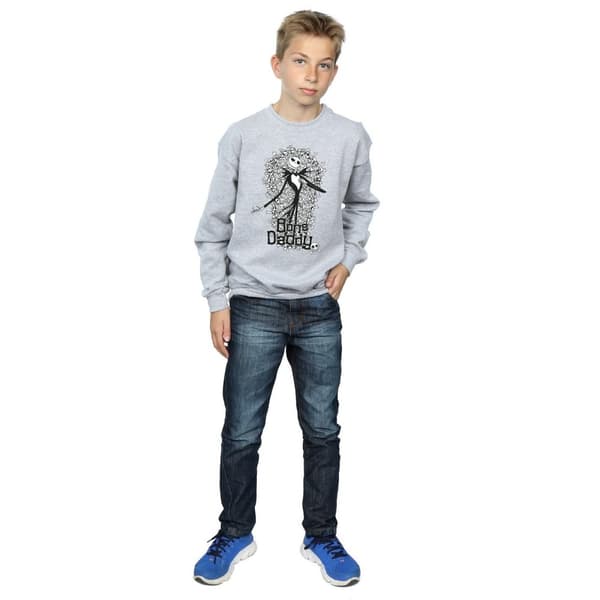 Disney Pojkar Nightmare Before Christmas Bone Daddy Sweatshirt
