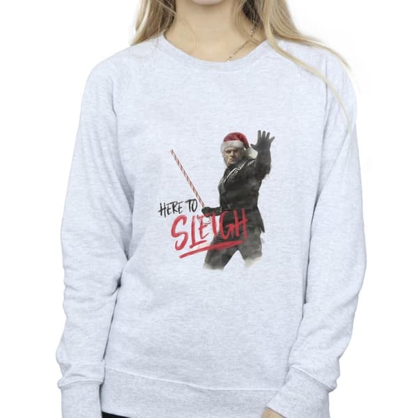 Netflix Dam/Tjej - The Witcher - Sweatshirt - Här för att slita
