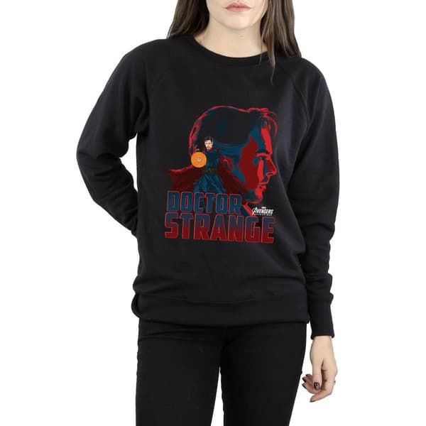 Marvel Dam/Tjej Avengers Infinity War Doctor Strange Character Sweatshirt