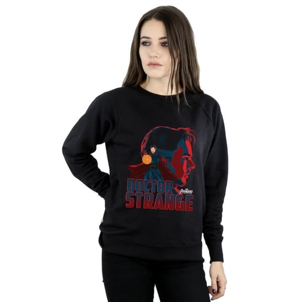 Marvel Dam/Tjej Avengers Infinity War Doctor Strange Character Sweatshirt
