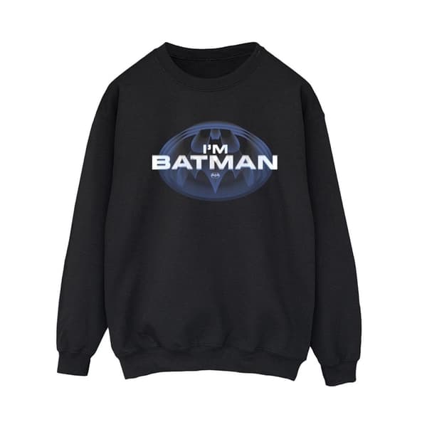 DC Comics Dam/Tjej The Flash I´m Batman Sweatshirt