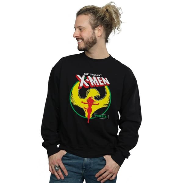 Marvel Mens X-Men Phoenix Circle Sweatshirt