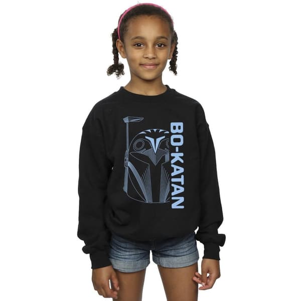 Star Wars Girls The Mandalorian Bo Katan Helm Sweatshirt