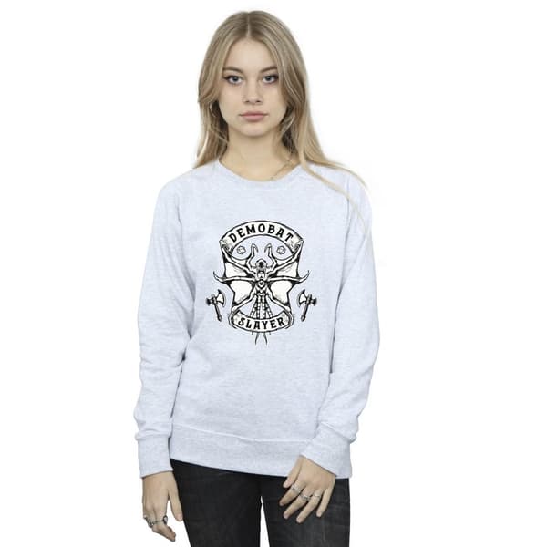 Netflix Dam/Tjej Stranger Things Demobat Slayer Sweatshirt