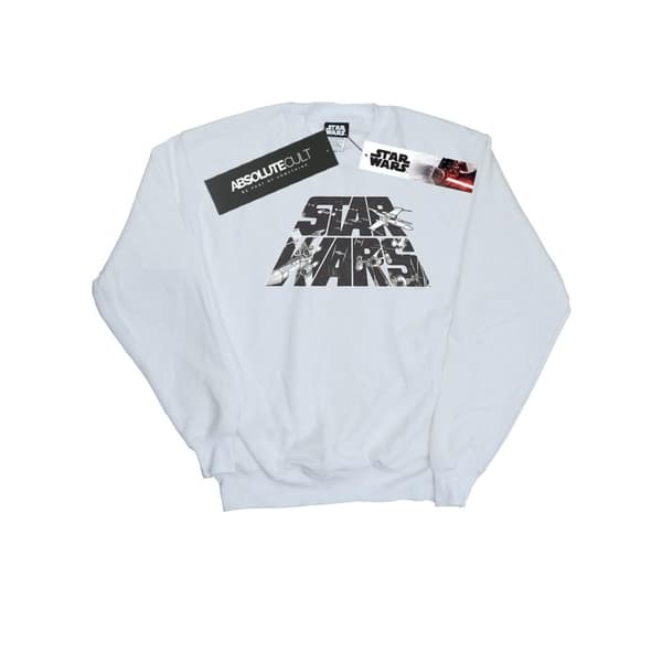 Star Wars Womens/Ladies Logo Space Sketch Sweatshirt