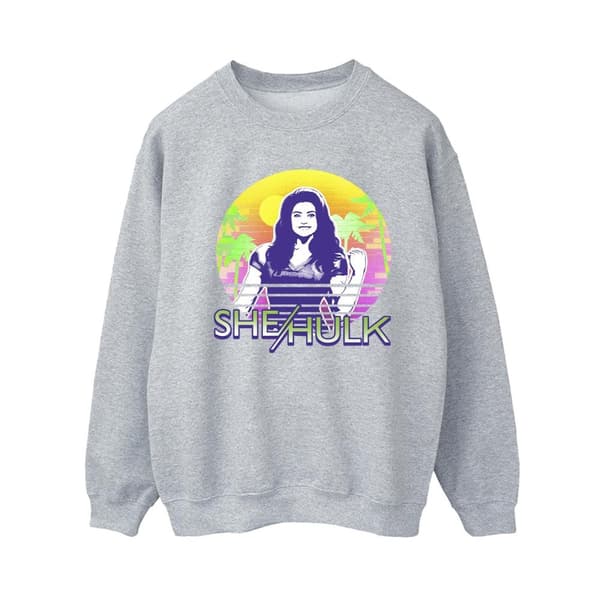 Marvel Womens/Ladies She-Hulk: Attorney At Law Sunset Smile Sweatshirt