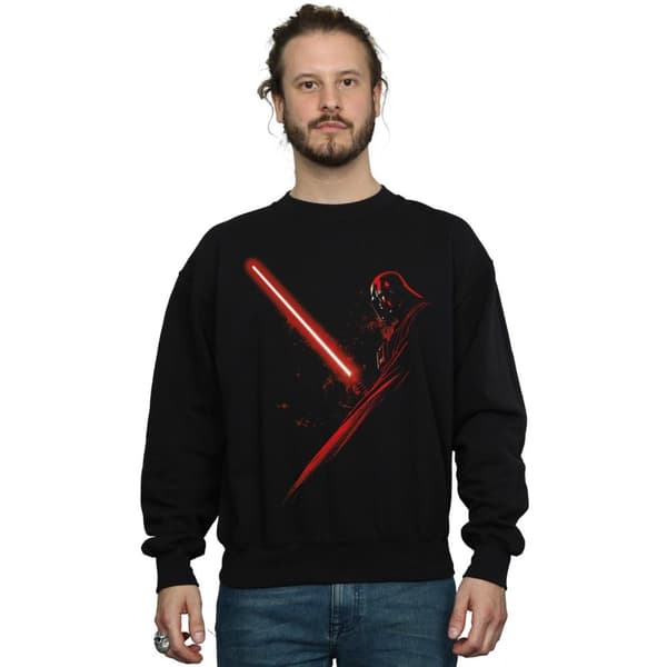 Star Wars Mens Darth Vader Lightsaber Sweatshirt