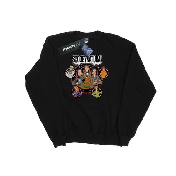 Scoobynatural Mens Characters Star Sweatshirt
