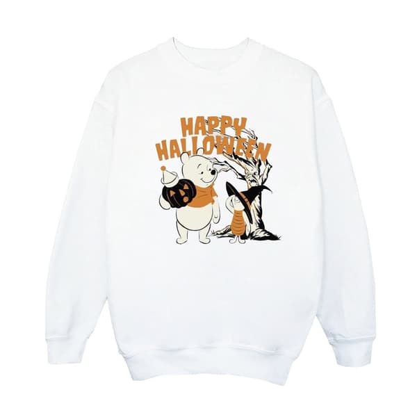 Disney Pojkar Winnie The Pooh And Piglet Happy Halloween Sweatshirt