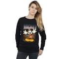 Pikkukuva 2 / 5: Disney Womens/Ladies Mickey Mouse Tongue Montage Sweatshirt
