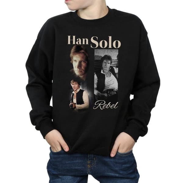 Star Wars Han Solo-tröja i 90-talsstil för pojkar