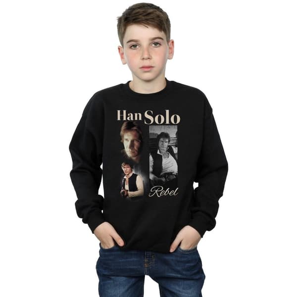 Star Wars Han Solo-tröja i 90-talsstil för pojkar