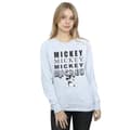 Miniatyrbilde 2 av 3: Disney Womens/Ladies Mickey Mouse Sitting Sweatshirt