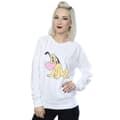 Miniatyrbild 2 av 3: Disney Dam/Tjej Pluto Love Heart Sweatshirt