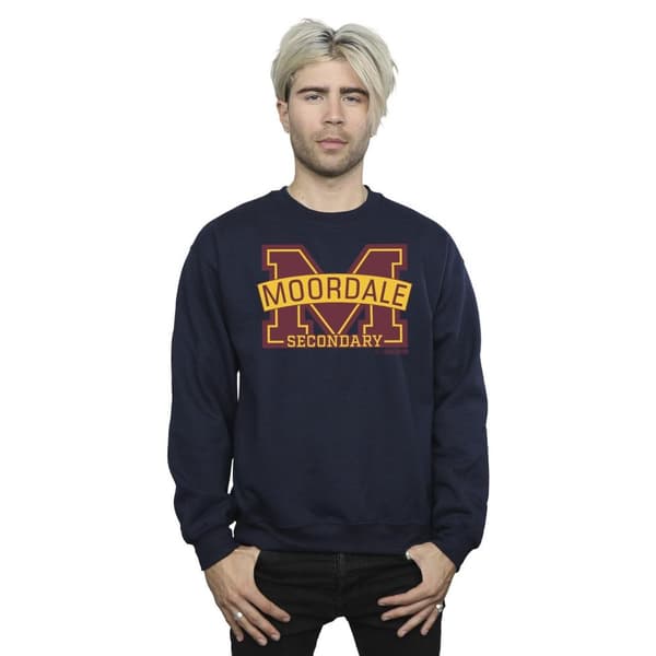 Netflix Mens Sex Education Moordale M Logo 2 Sweatshirt