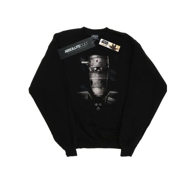 Star Wars Mens The Mandalorian IG-11 Droid Poster Sweatshirt