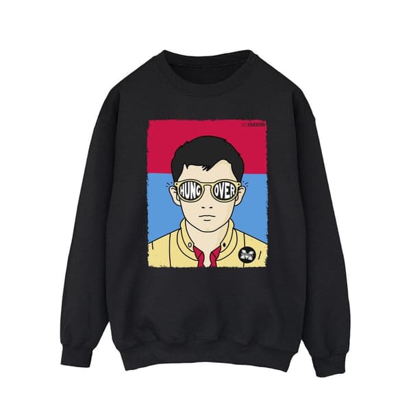 Netflix Mens Sex Education Otis Illustrated Sweatshirt Black S