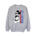 Miniatyrbild 1 av 3: Disney Musse Pigg-gradient-sweatshirt för flickor