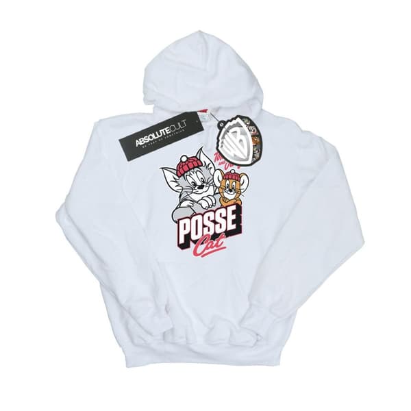 Tom And Jerry Womens/Ladies Posse Cat Hoodie