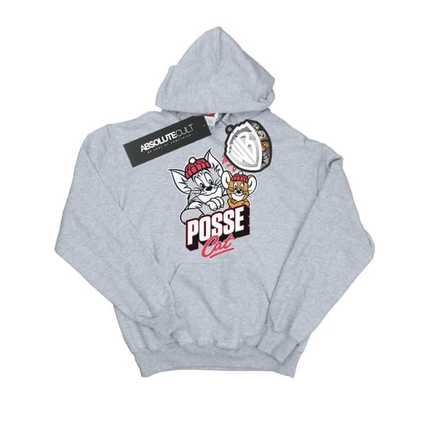Tom And Jerry Womens/Ladies Posse Cat Hoodie