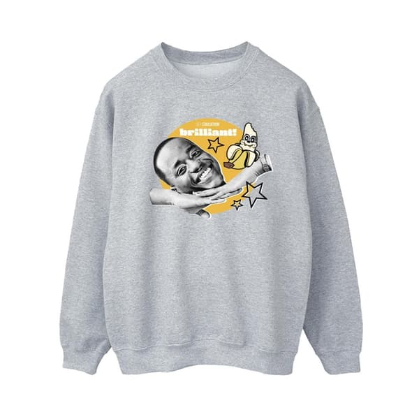 Netflix Womens/Ladies Sex Education Eric Brilliant Sweatshirt Sports Grey XL