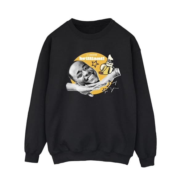 Netflix Womens/Ladies Sex Education Eric Brilliant Sweatshirt Black L