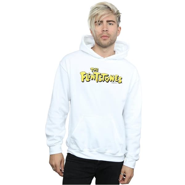 The Flintstones Mens Original Logo Hoodie