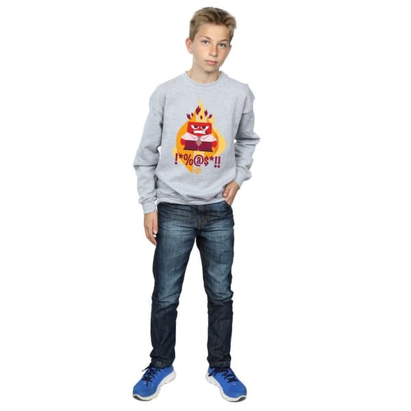 Disney Pojkar Inside Out Fired Up Sweatshirt
