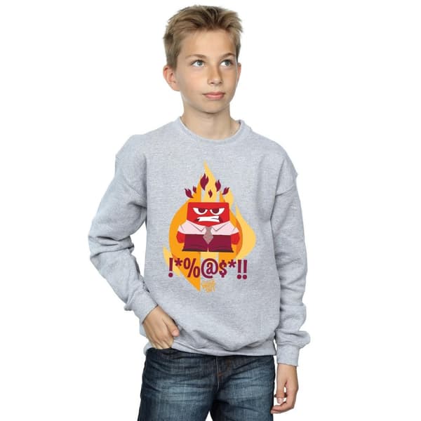 Disney Pojkar Inside Out Fired Up Sweatshirt